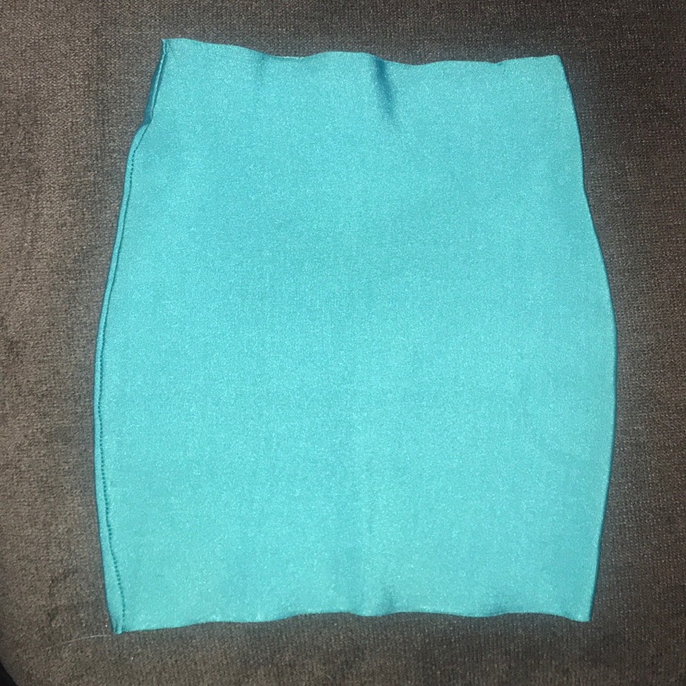 Forever 21 Teal Bandage Skirt....Super Sexy!
